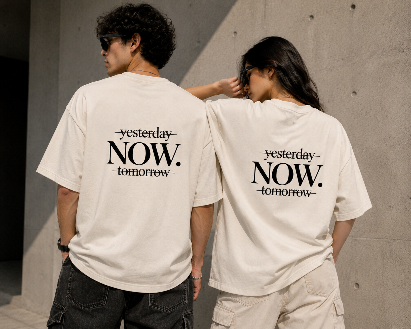 NOW. | Unisex Oversized Classic T-Shirt