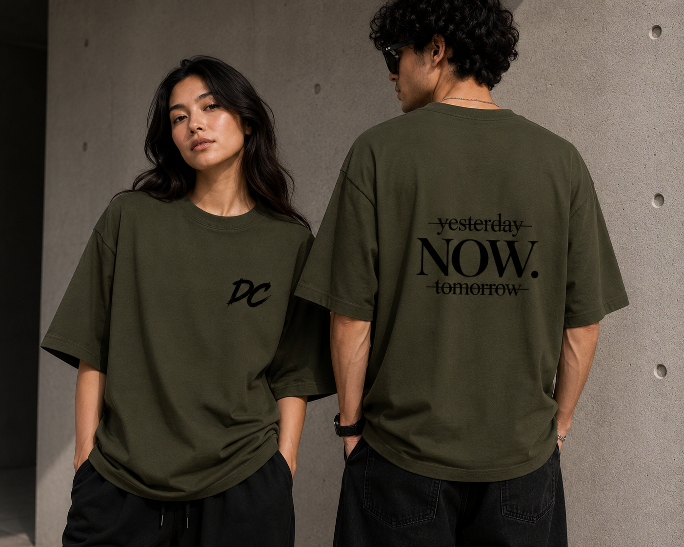NOW. | Unisex Oversized Classic T-Shirt