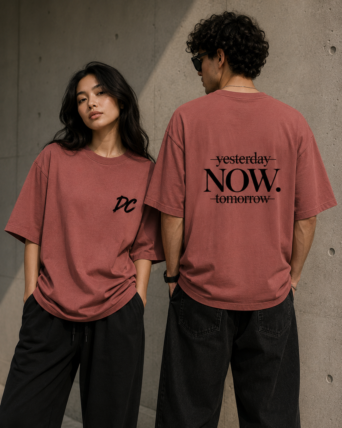 NOW. | Unisex Oversized Classic T-Shirt