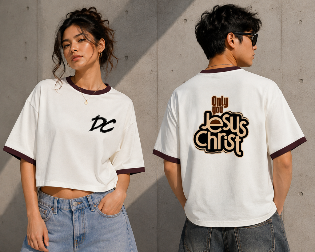 Only You Jesus Christ – Premium Unisex Raglan Tee